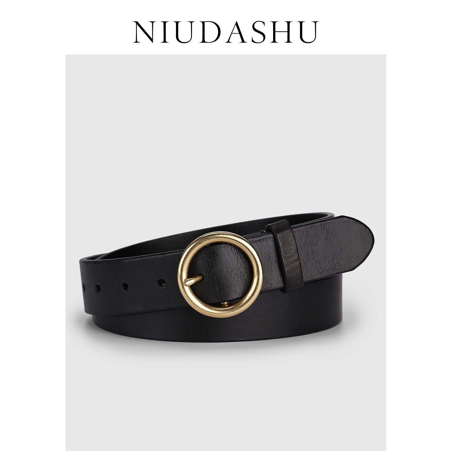 皮带女真皮装饰头层牛皮简约百搭铜扣装饰小众时髦显瘦裤腰带女潮,服饰配件/皮带/帽子/围巾,腰带/皮带/腰链,淘宝优惠券,粉丝福利购,淘宝优惠卷