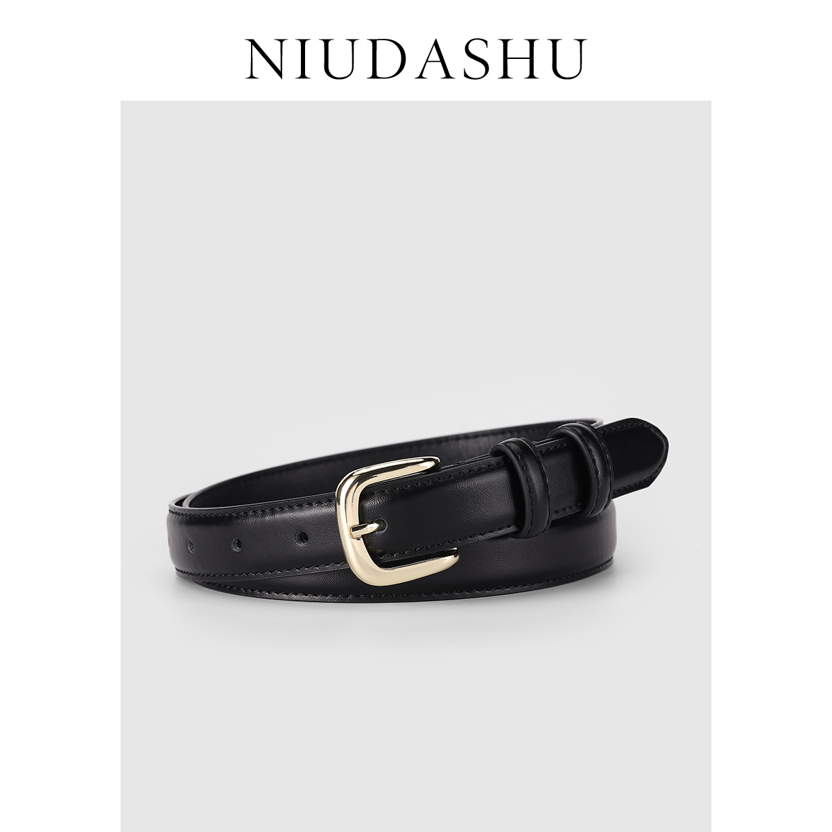 皮带女真皮装饰简约显瘦