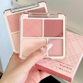 Judydoll橘朵腮红高光盘修容腮红膏粉哑光面部提亮膨胀色04日光浴