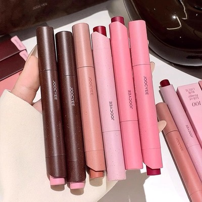 现货发酵色哑光口红笔唇膏1990