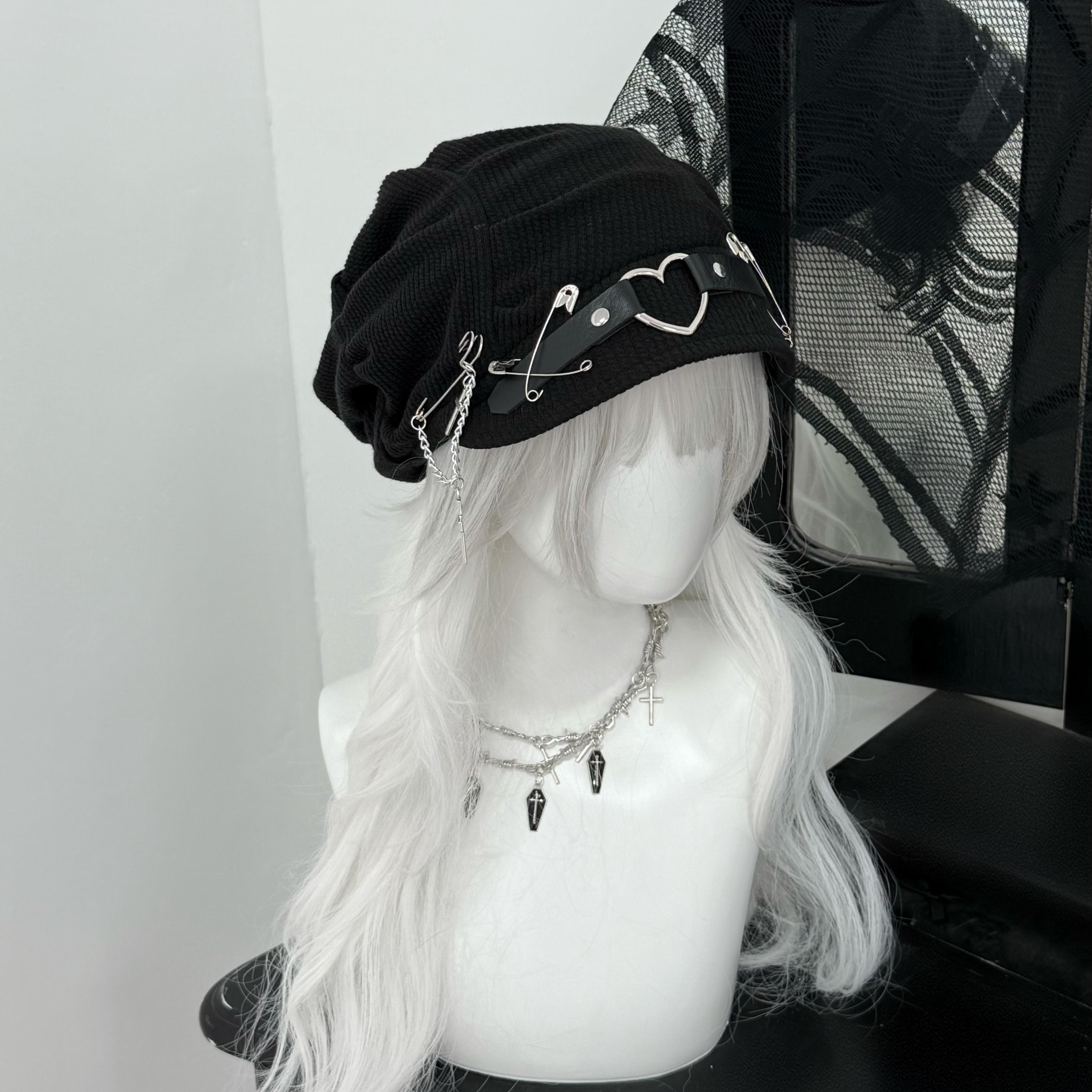 1Gangster原创朋克小众堆堆帽