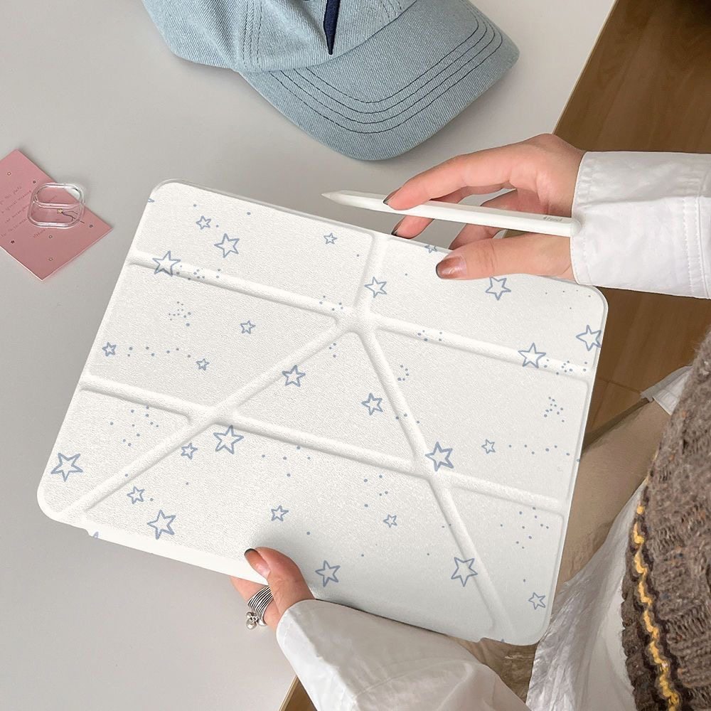 2026新款ipad11pro10保护air67壳11寸亚克力背板轻薄可爱卡通10.2寸iPad AiriPad7/8/9iPad 保护套星星雪花,3C数码配件,平板电脑保护套/壳,淘宝优惠券,粉丝福利购,淘宝优惠卷