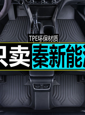 适用比亚迪秦EV 新能源秦PRO DMI EV450 DM秦PLUS 秦PRO专用脚垫