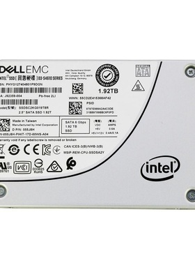 Intel/英特尔S4610  1.92T 2.5SATA  SSDSC2KG019T8R  055J8H  MU