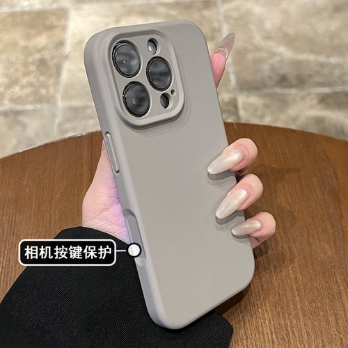 自带相机按键液态硅胶适用苹果16