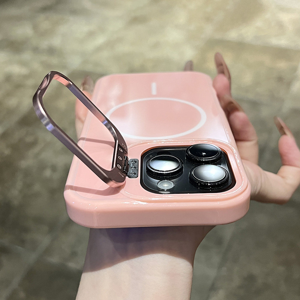 2025新款网红爆款亮彩仿原细圈磁吸适用于iPhone16ProMax手机壳苹果15超好看14Pro镜头支架13p夏日五金按键12