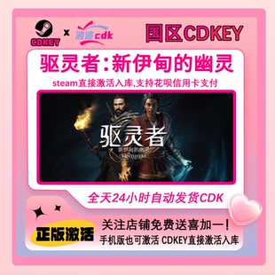 Steam正版 幽灵 Cdkey 国区激活码 Ghost 驱灵者 Banishers 新伊甸