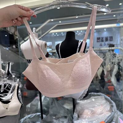 5.5韩国东大门flora网格文胸内裤内衣舒适百搭