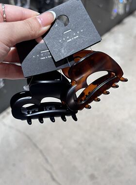 9.13韩国nyunyu发饰爱心半扎抓夹后脑发夹