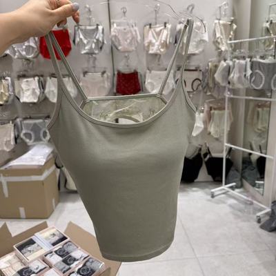 1.25韩国东大门flora26新款美背蕾丝简约内衣吊带背心