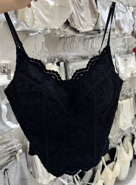 12.25韩国东大门flora花花蕾丝吊带内衣打底背心