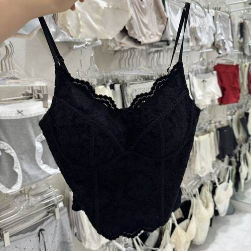 12.25韩国东大门flora花花蕾丝吊带内衣打底背心