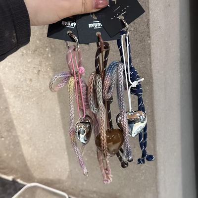 2.28韩国nyunyu爱心挂绳钥匙扣包挂