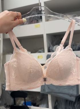 4.3韩国东大门flora蕾丝花纹聚拢文胸内衣舒适百搭