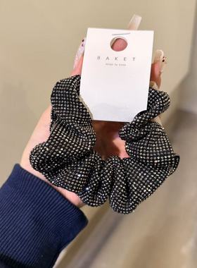 12.20韩国东大门baket发饰蹦迪水钻满天星大肠发圈