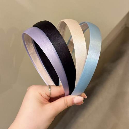 5.13韩国东大门baket发饰清新纯色发箍