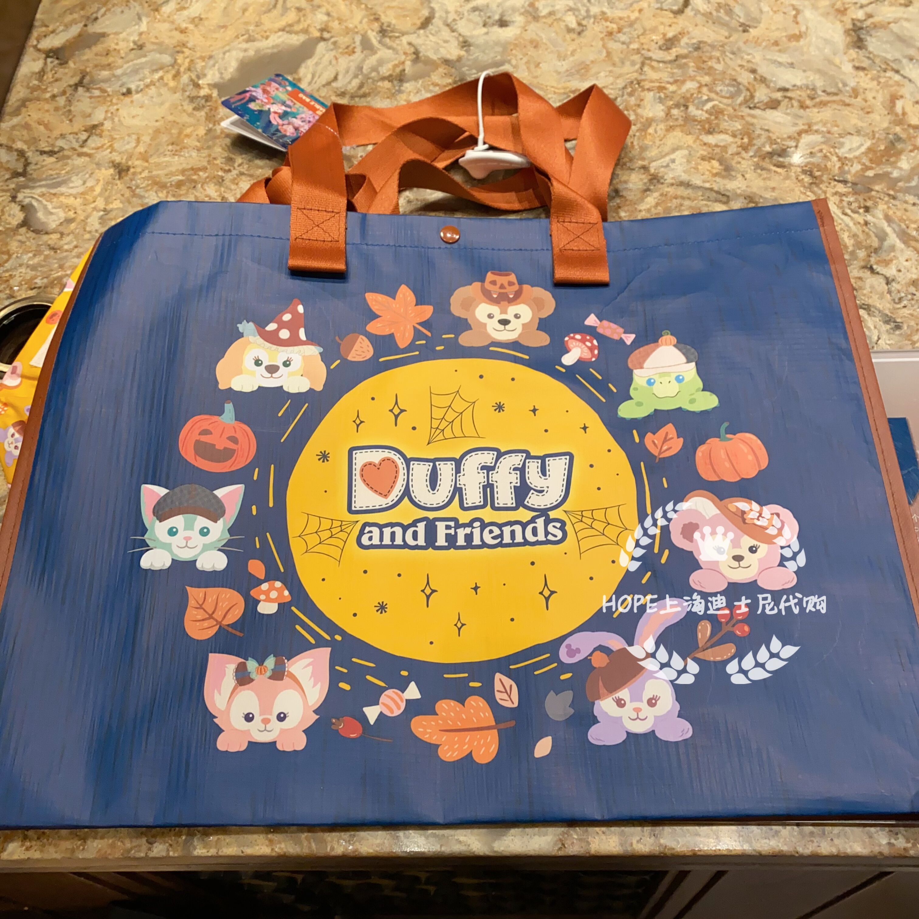 2025万圣节七宝购物袋 上海迪士尼