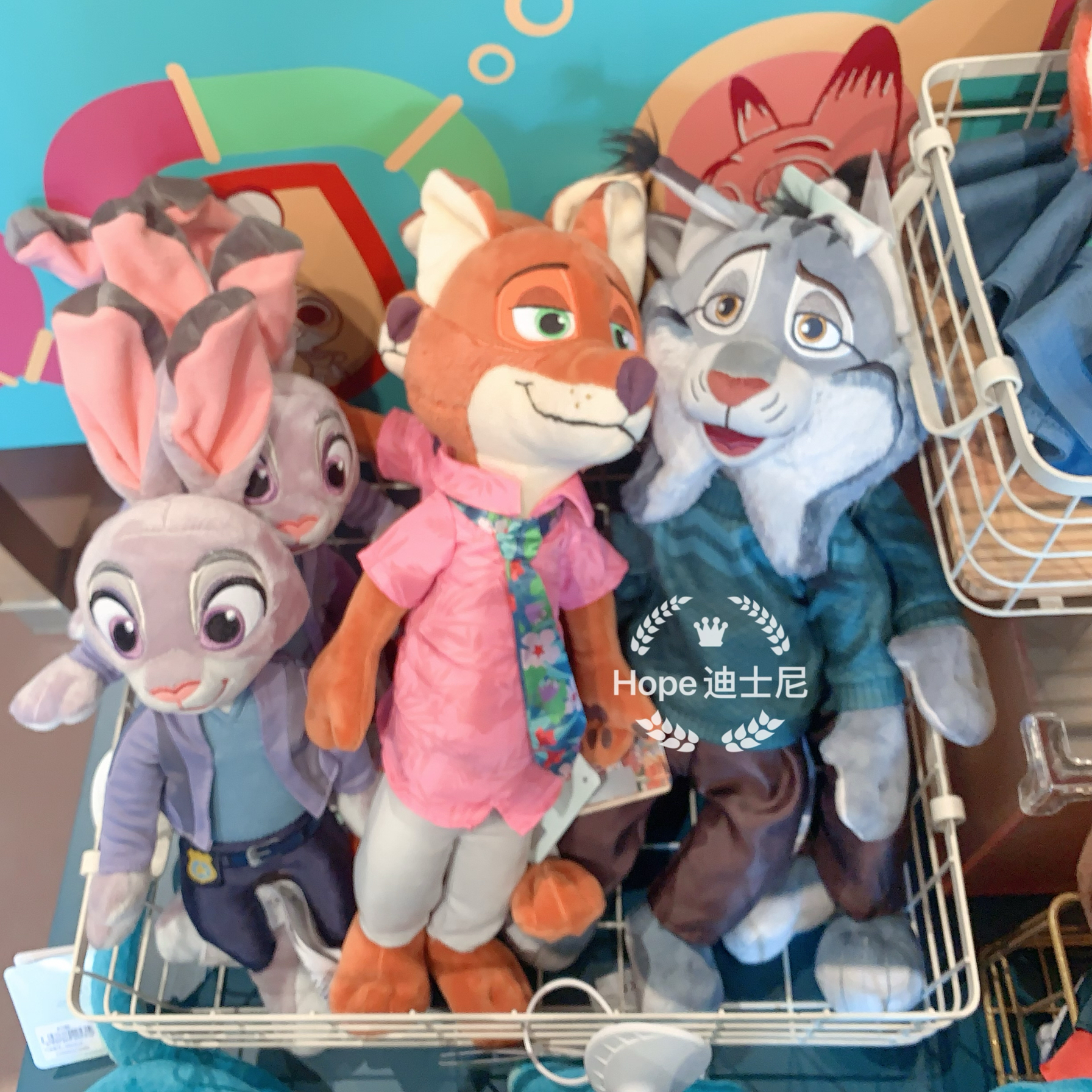 疯狂动物城2朱迪尼克盖瑞毛绒公仔玩偶上海迪士尼
