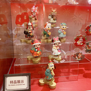 2026年新春米奇米妮盲盒摆件策马 上海迪士尼