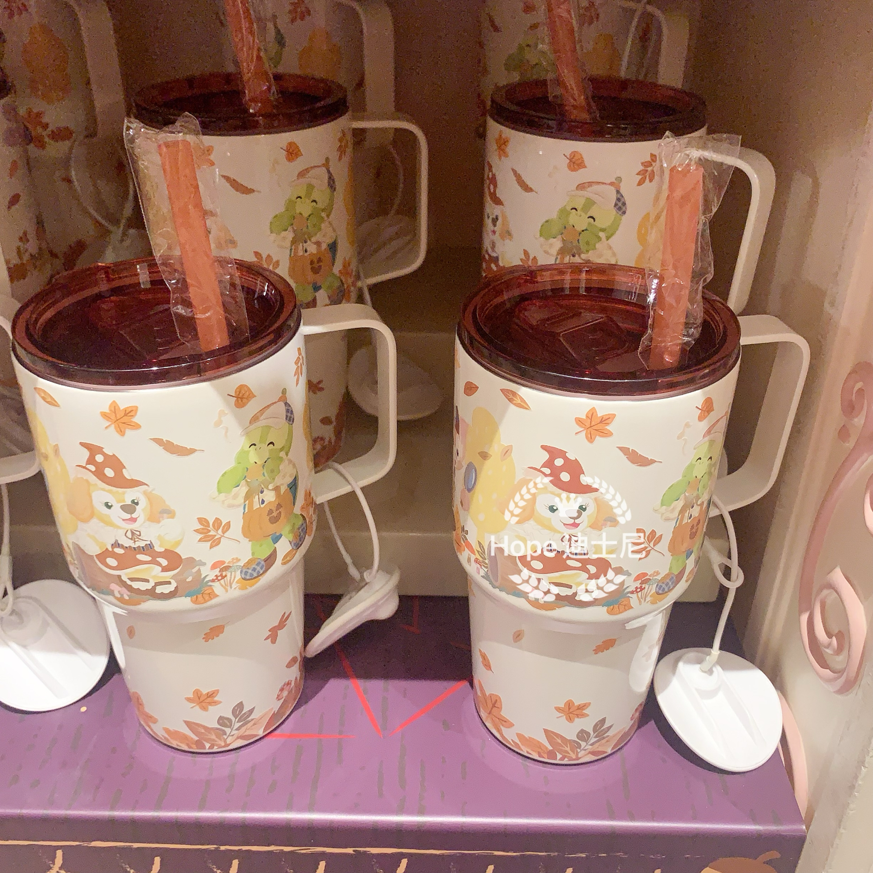 2025万圣节七宝吸管杯 上海迪士尼