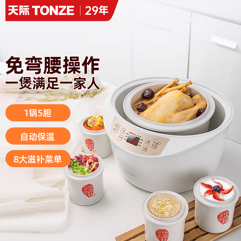 家用天际电炖锅陶瓷煲汤