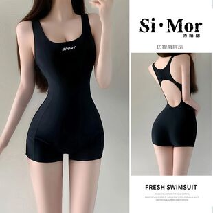 竞速保守连体平角裤 爆款 游泳馆专用女士游泳衣 2026新款 游泳衣女款