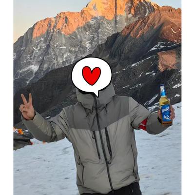 Juicefish柜3000+冬季800蓬保暖抗寒6000GT厚羽绒服鹅绒服男款