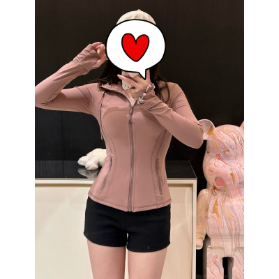 juicefish经典define连帽瑜伽服运动修身显瘦女士夹克拉链外套