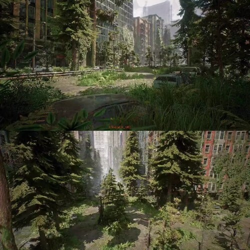 UE5虚幻-世界丧尸末日废弃城市城镇场景Post Apocalyptic City
