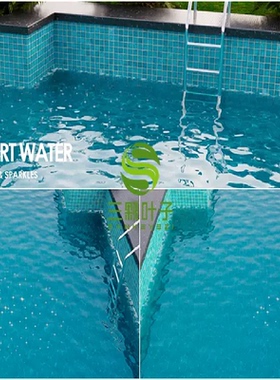 blender3.5风格化智能水面着色器 雨水泡沫火花焦散几何节点 3405