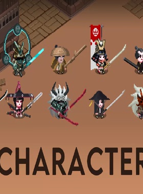 Unity 2D像素人物角色包含动画 Pixel Character Pack_Vol.2 1.0