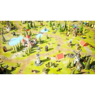 Low Poly Tower Defense 低模塔防游戏场景 UE5虚幻5资产3D模型