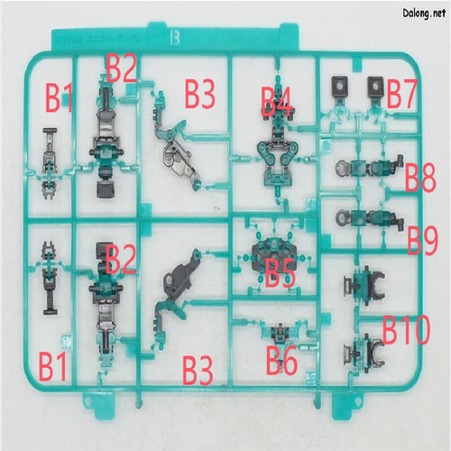 李翔  万代  RG 全装独角兽    骨架 零件 补件 部件