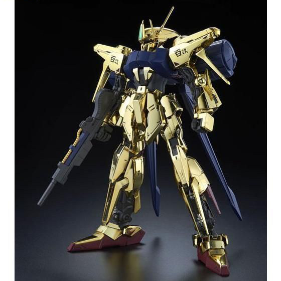 现货 万代 PB 1/100 MG 百式改 MSR-001S 金色电镀 百式 高达模型