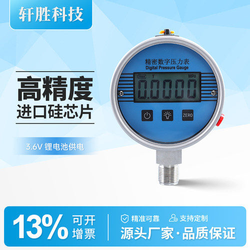 高精度精密数字压力表