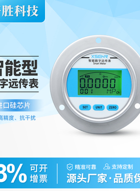 YBS80ZT 轴向面板精密数显远传表4-20mA/RS485 高精度远传压力表