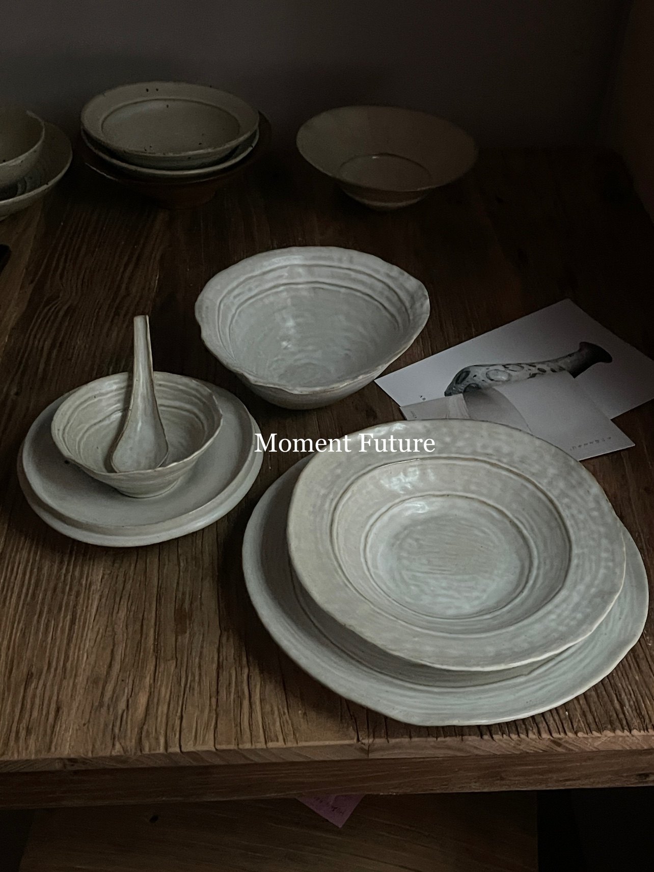 Moment Future日式不规则边汤碗盘碟套装沙拉盘浅色餐具家用饭碗,餐饮具,盘,淘宝优惠券,粉丝福利购,淘宝优惠卷