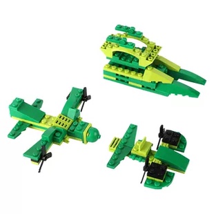 MINISO名创优品机器人积木乐高拼装玩具塑料组装三合一益智游戏