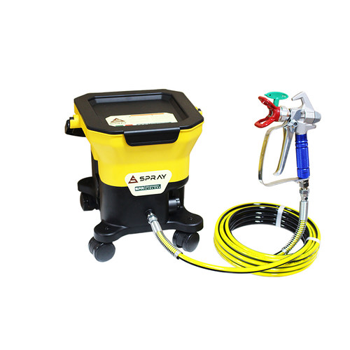 思普锐多功能锂电轮式手持油漆
