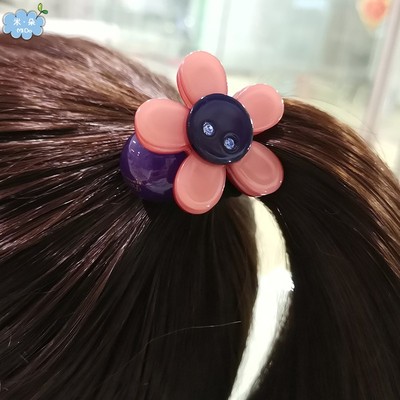 亚克力发绳小学生扎马尾女孩花朵