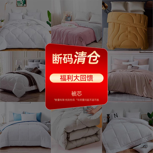 【清仓福利】梦洁家纺被子春夏季被芯纤维被冬季加厚保暖被