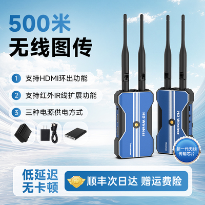 睛虹威无线HDMI图传500米