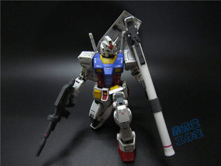 鑫意堂 万代 MG RX-78-2 敢达 gundam/高达 3.0版 代工成品