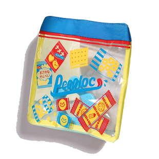 People碧宝婴儿0-1岁安抚牙胶玩具宝宝可啃咬抓握止哭果冻包