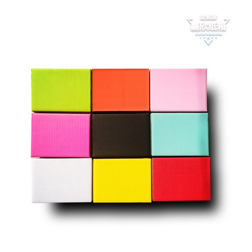 包装盒快递盒彩色定制logo