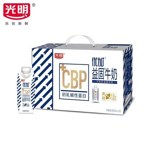 光明益固牛奶整箱骨力配方