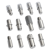 玻璃拖层板托隔板钉支架活动木板托架酒柜橱柜固定支撑橱柜中转轴