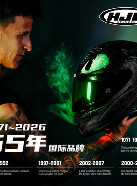 hjc摩托车碳纤维头盔全盔漫威联名毒液三3代驯龙高手无牙仔男女