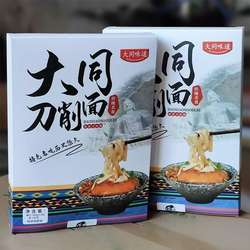 山西特产大同刀削面卤料猪肉臊子面宽面条快康宝刀削面速食快煮面