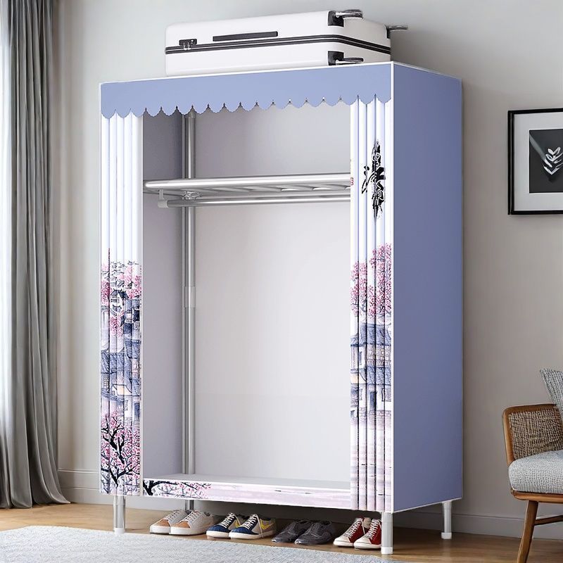 简易衣柜卧室家用布衣柜出租房用学生宿舍组装小型挂衣橱结实耐用